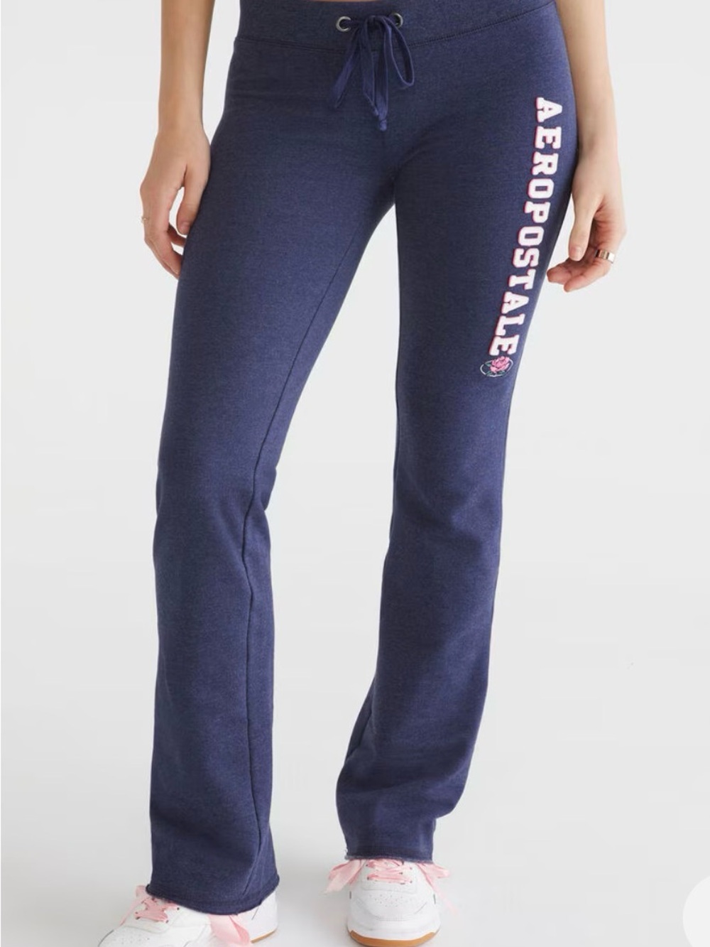Aeropostale Rose Fit & Flare Sweatpants